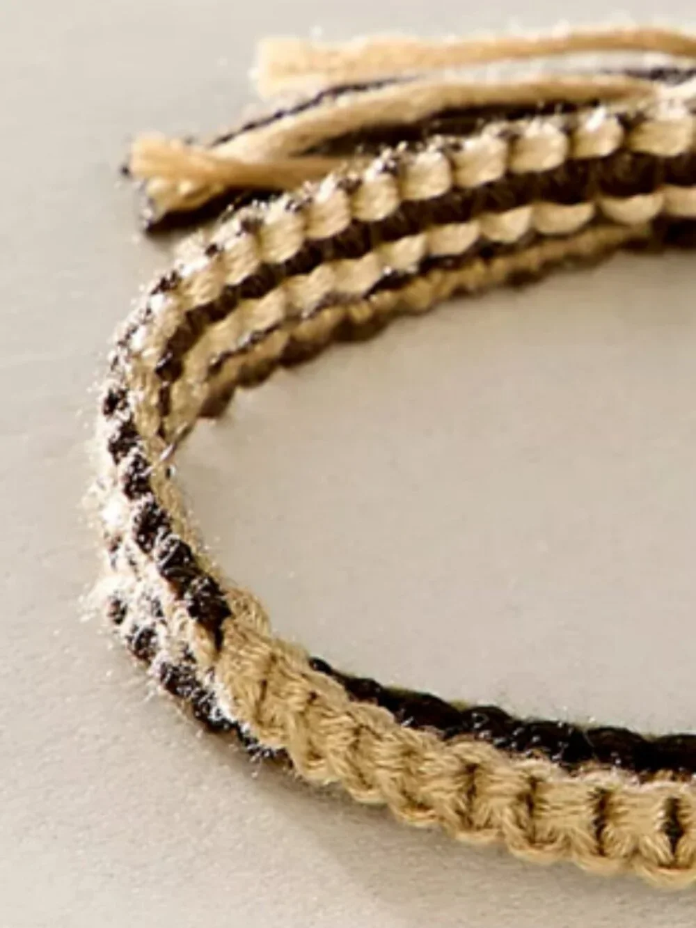 NWT Free People Double Wrap Bracelet Chocolate